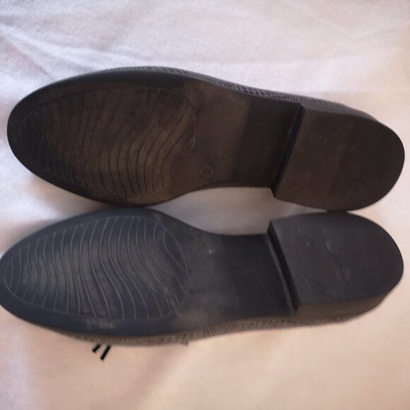 Limelight Ladies Lawson Grey & Black Plaid Slip On Loafers - Picture 7 of 10